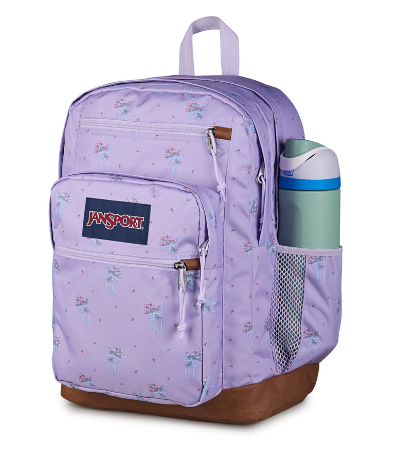 Jansport Backpacks Pastel Petals Lilac JanSport Cool Student Backpack - Pastel Petals Lilac