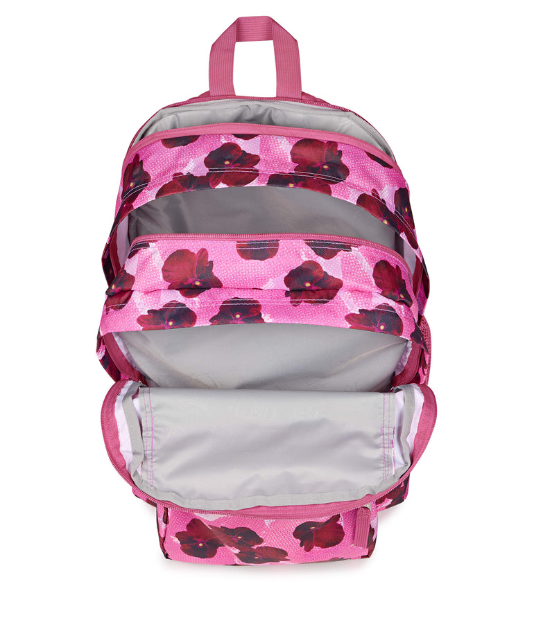 Jansport Backpacks Pop Art Pansies JanSport Big Student Backpack - Pop Art Pansies