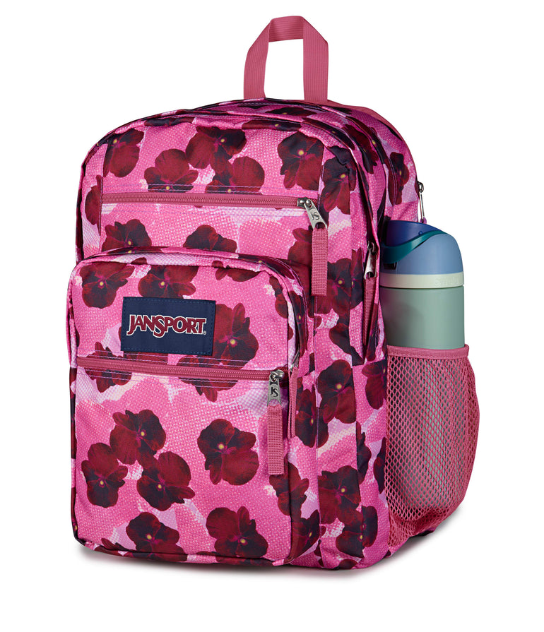 Jansport Backpacks Pop Art Pansies JanSport Big Student Backpack - Pop Art Pansies