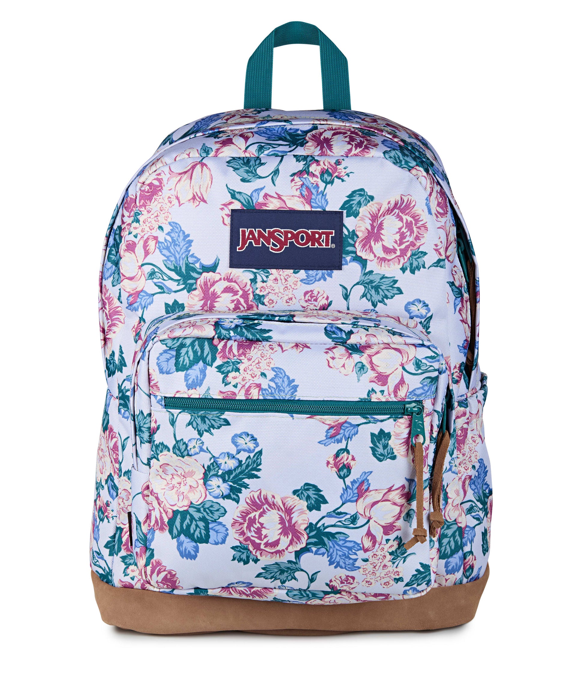 Jansport Backpacks Rustic Roses Moon Flower JanSport Right Pack Backpack - Rustic Roses Moon Flower