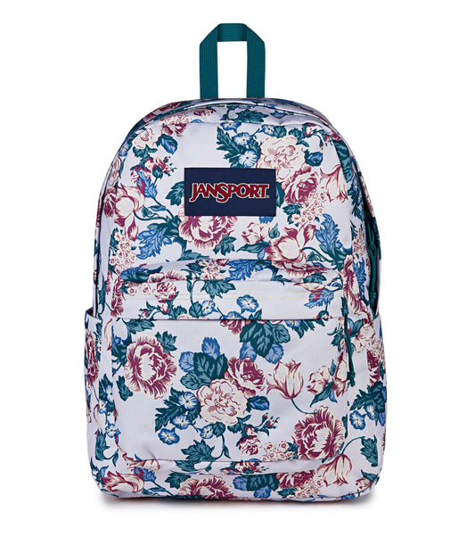 Jansport Backpacks Rustic Roses Moon Flower JanSport SuperBreak Plus Backpack - Rustic Roses Moon Flower