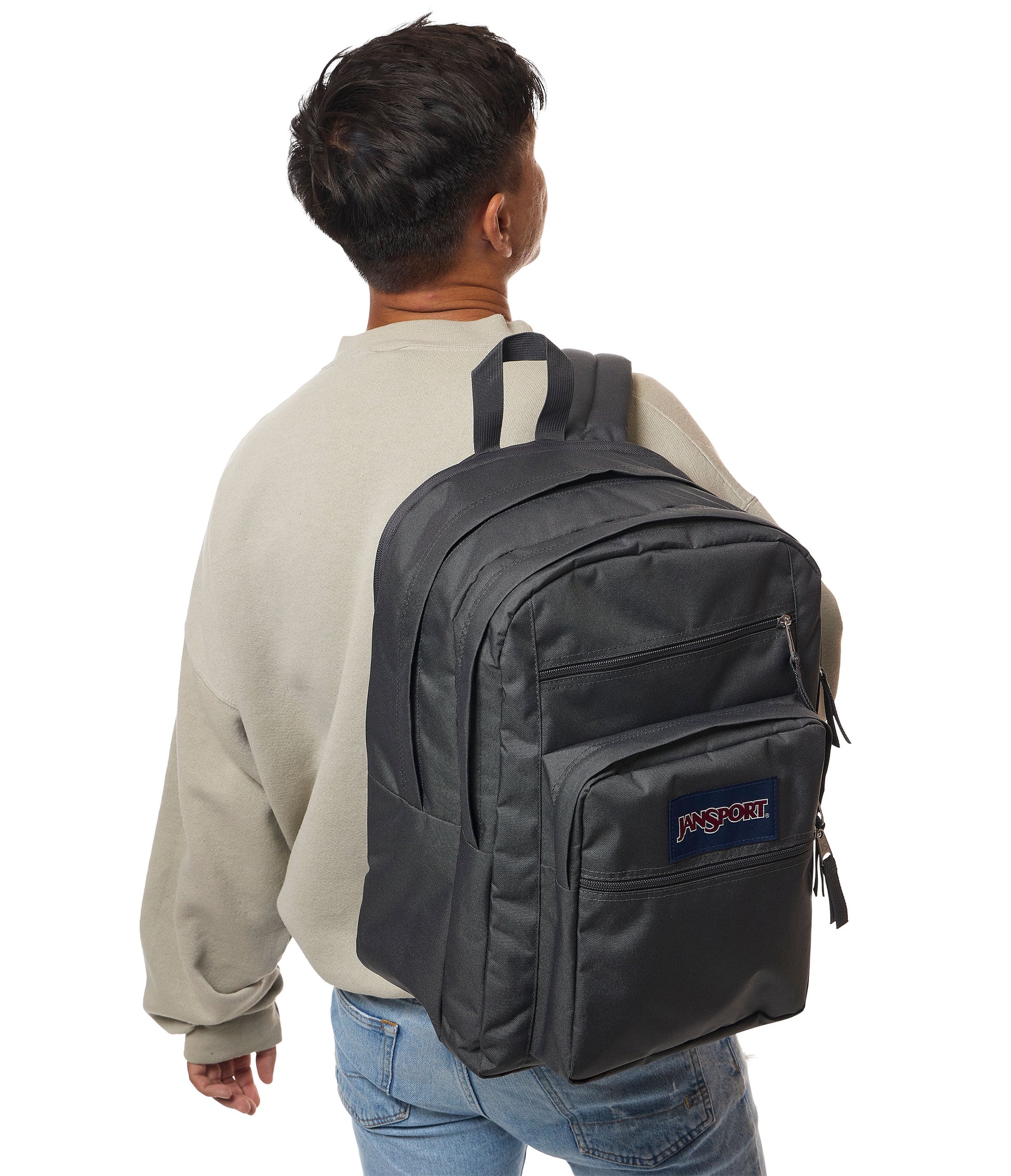 Jansport Backpacks Smokey Grit JanSport Big Student Backpack - Smokey Grit