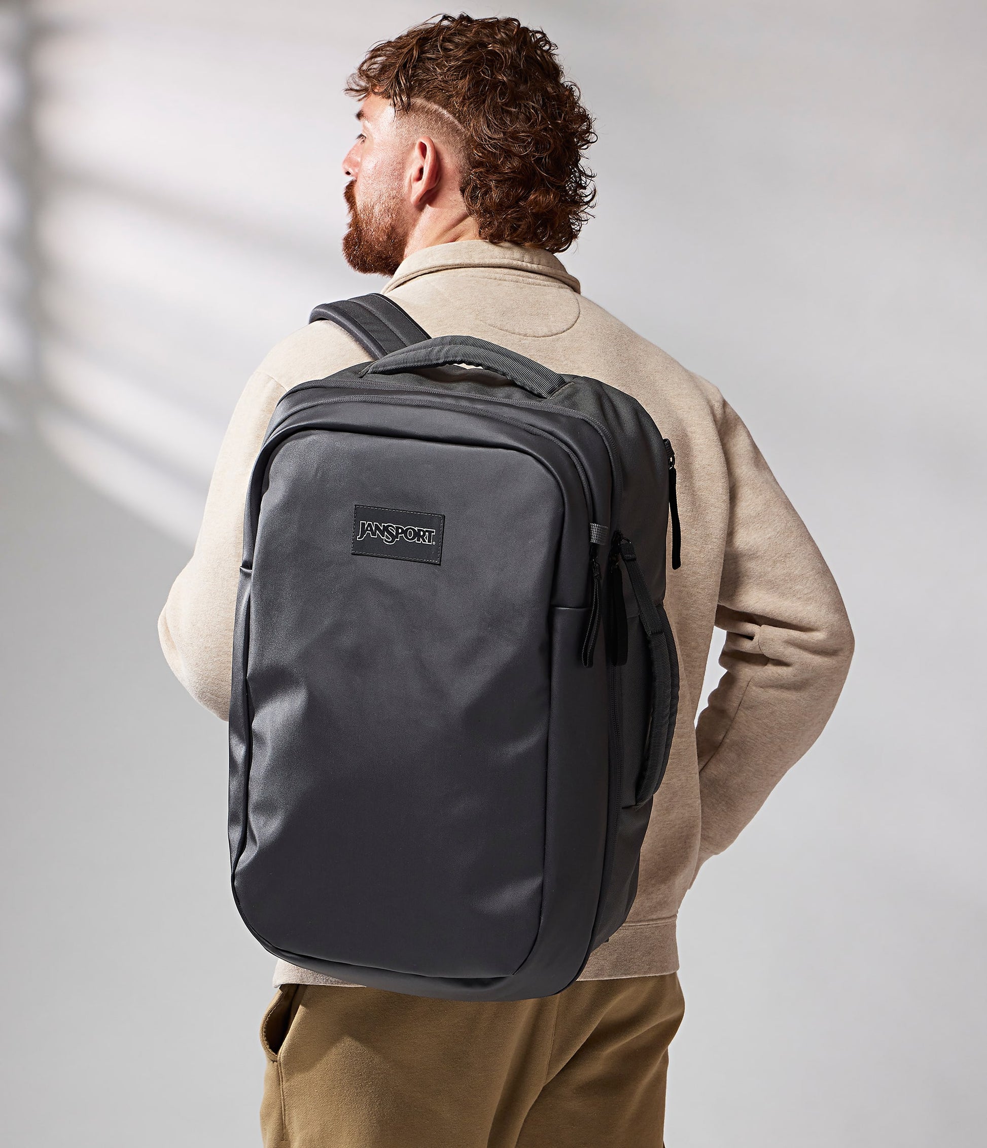 Jansport Backpacks Smokey Grit JanSport Good Latitude Travel Pack 40L - Smokey Grit