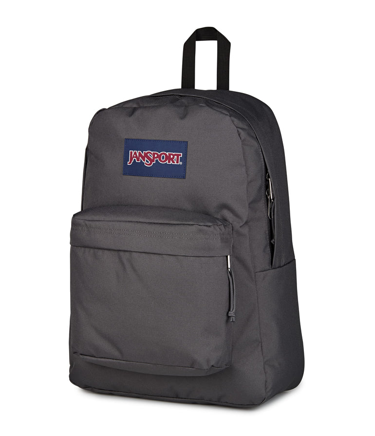 Jansport Backpacks Smokey Grit JanSport SuperBreak Plus Backpack - Smokey Grit