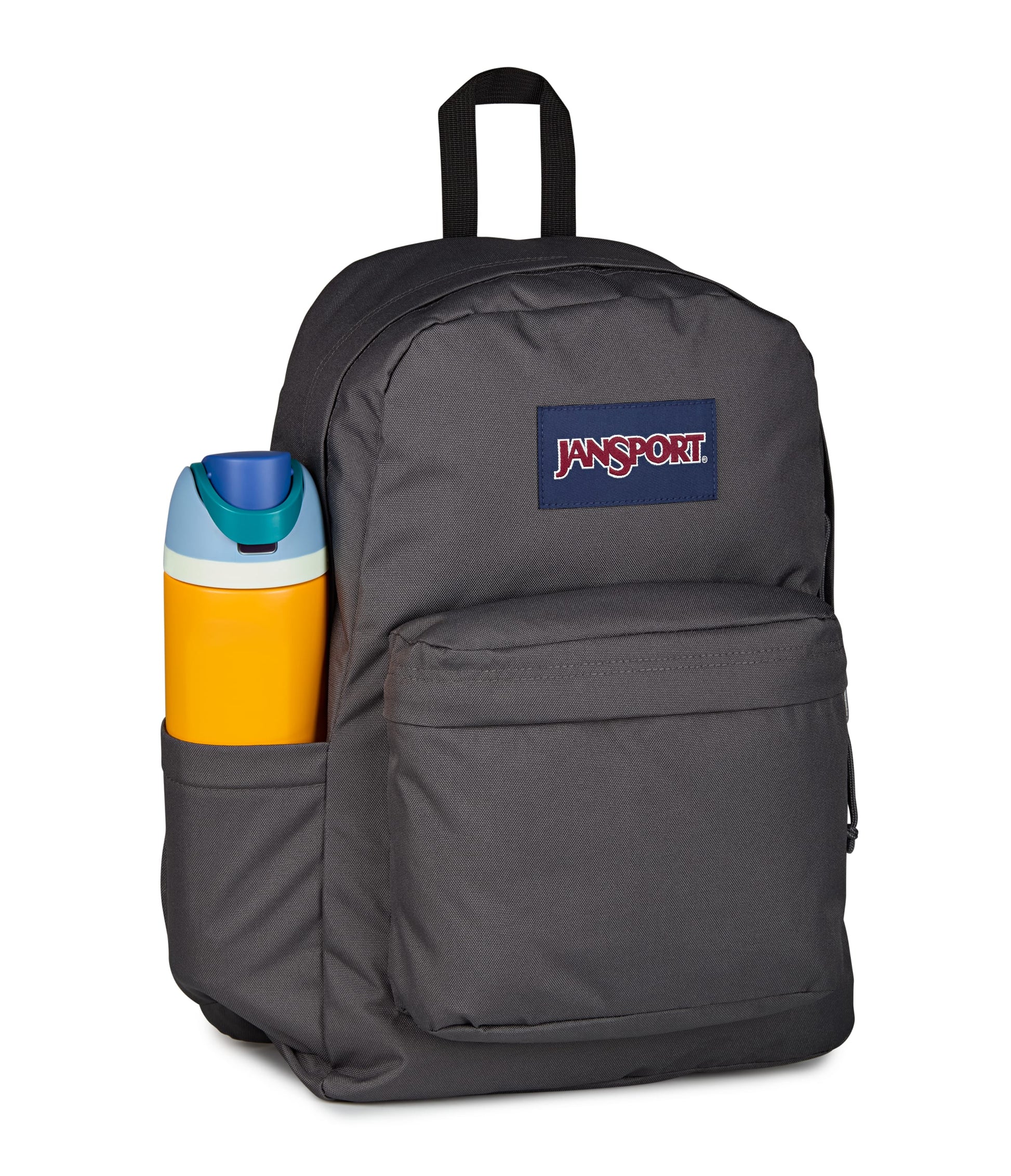 Jansport Backpacks Smokey Grit JanSport SuperBreak Plus Backpack - Smokey Grit