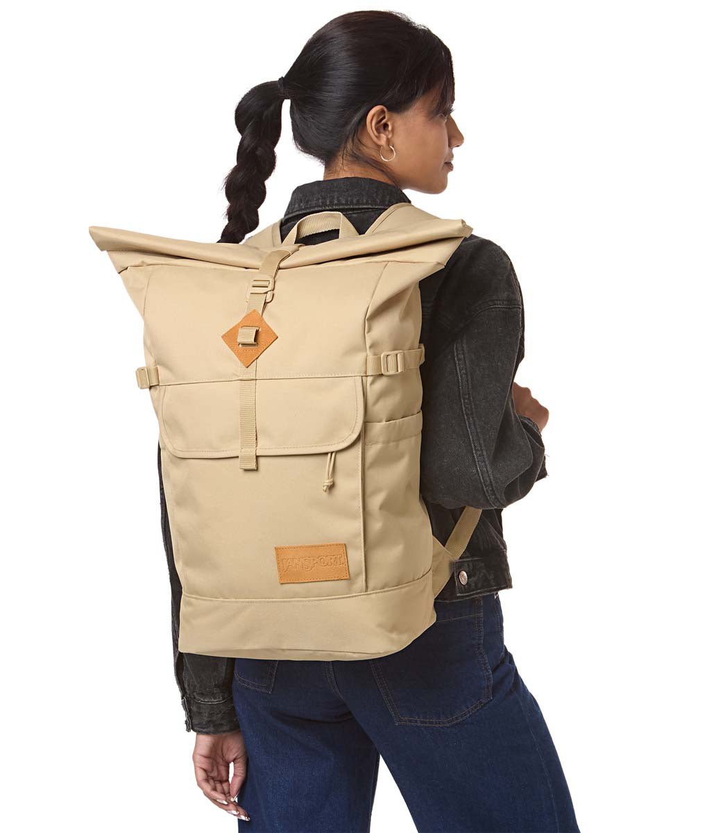 Jansport Backpacks Travertine JanSport Hatchet Rolltop - Travertine