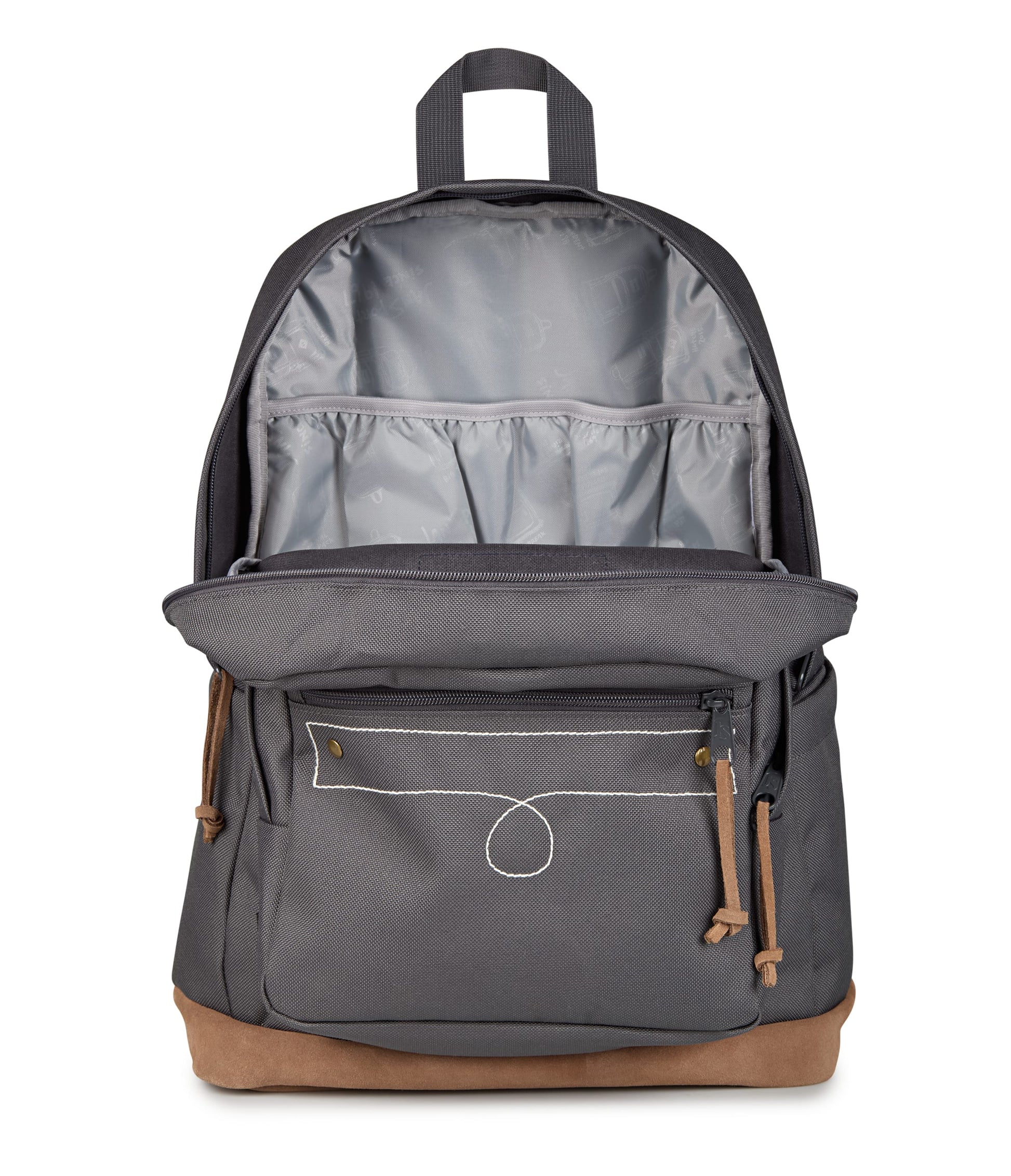 Jansport Backpacks Westbound Embroidered Grey JanSport Right Pack Expressions - Westbound Embroidered Grey