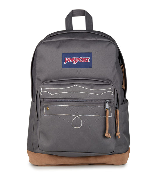 Jansport Backpacks Westbound Embroidered Grey JanSport Right Pack Expressions - Westbound Embroidered Grey