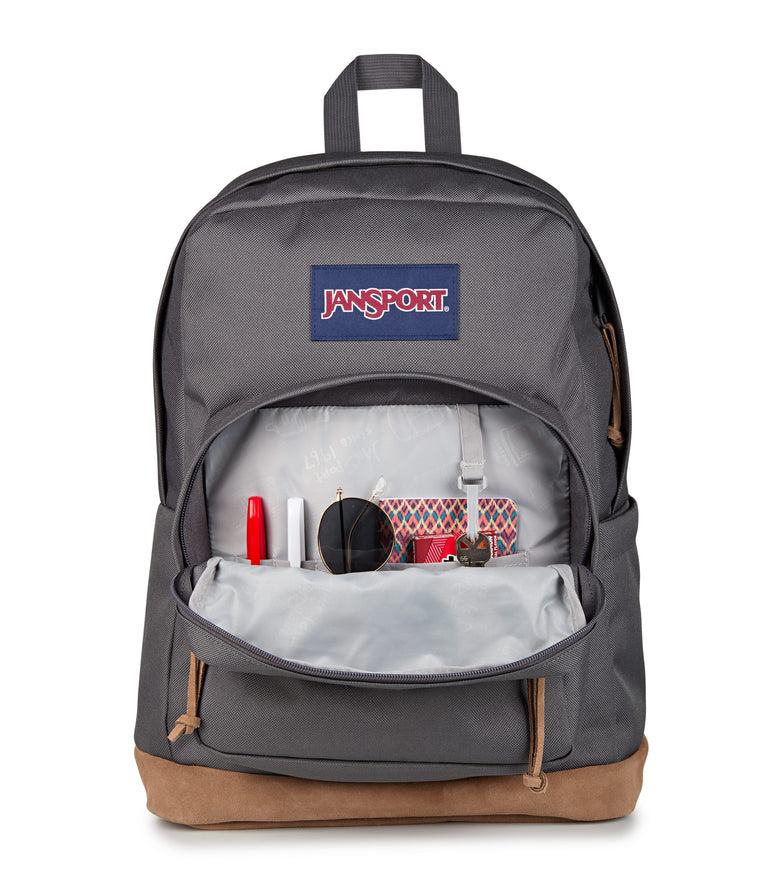 Jansport Backpacks Westbound Embroidered Grey JanSport Right Pack Expressions - Westbound Embroidered Grey