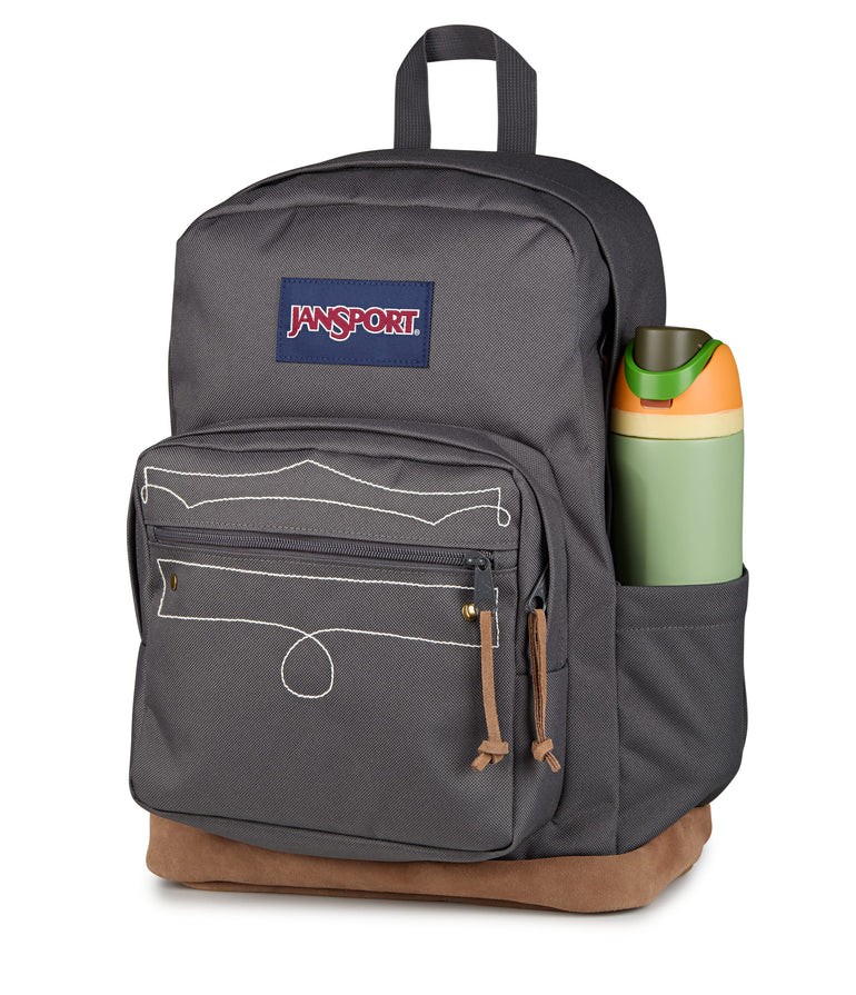 Jansport Backpacks Westbound Embroidered Grey JanSport Right Pack Expressions - Westbound Embroidered Grey