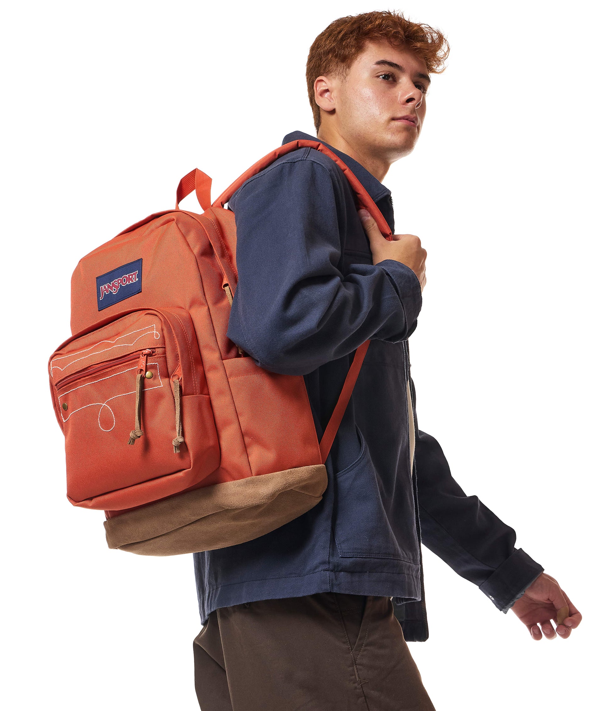 Jansport Backpacks Westbound Embroidered Orange JanSport Right Pack Expressions - Westbound Embroidered Orange