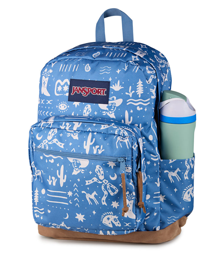 Jansport Backpacks Yeehaw and Horses Elemental Blue JanSport Right Pack Backpack - Yeehaw and Horses Elemental Blue