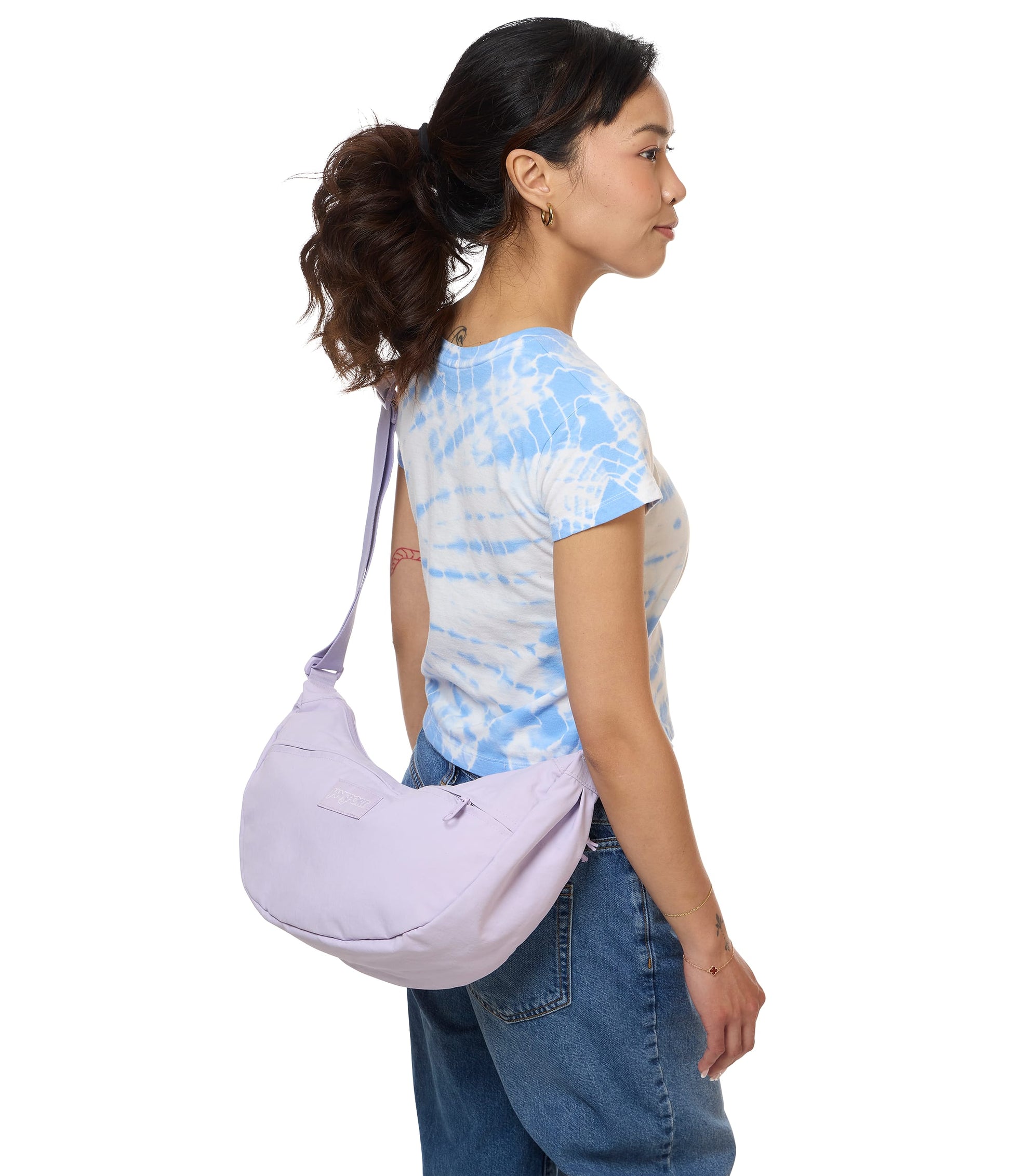 Jansport Cross-Body Bag Pastel Lilac JanSport Unphased Crossbody Large - Pastel Lilac