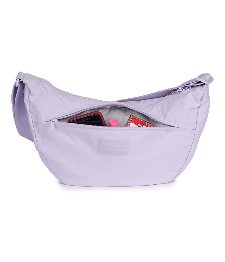 Jansport Cross-Body Bag Pastel Lilac JanSport Unphased Crossbody Large - Pastel Lilac
