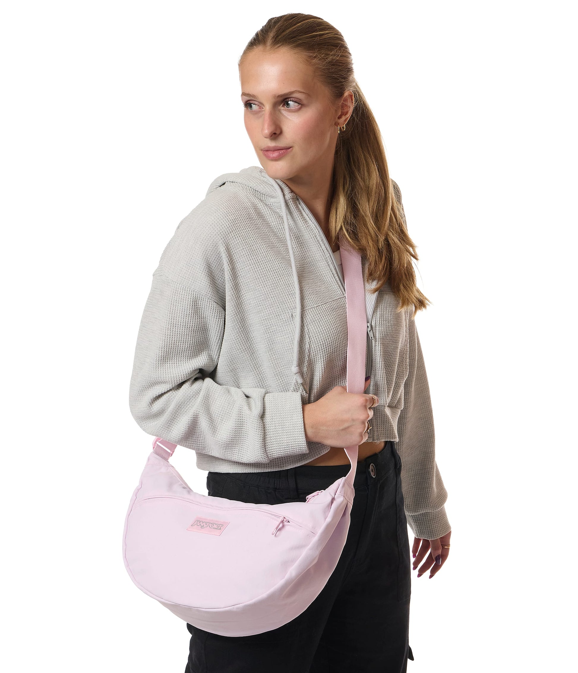 Jansport Cross-Body Bag Pink Ice JanSport Unphased Crossbody Large - Pink Ice