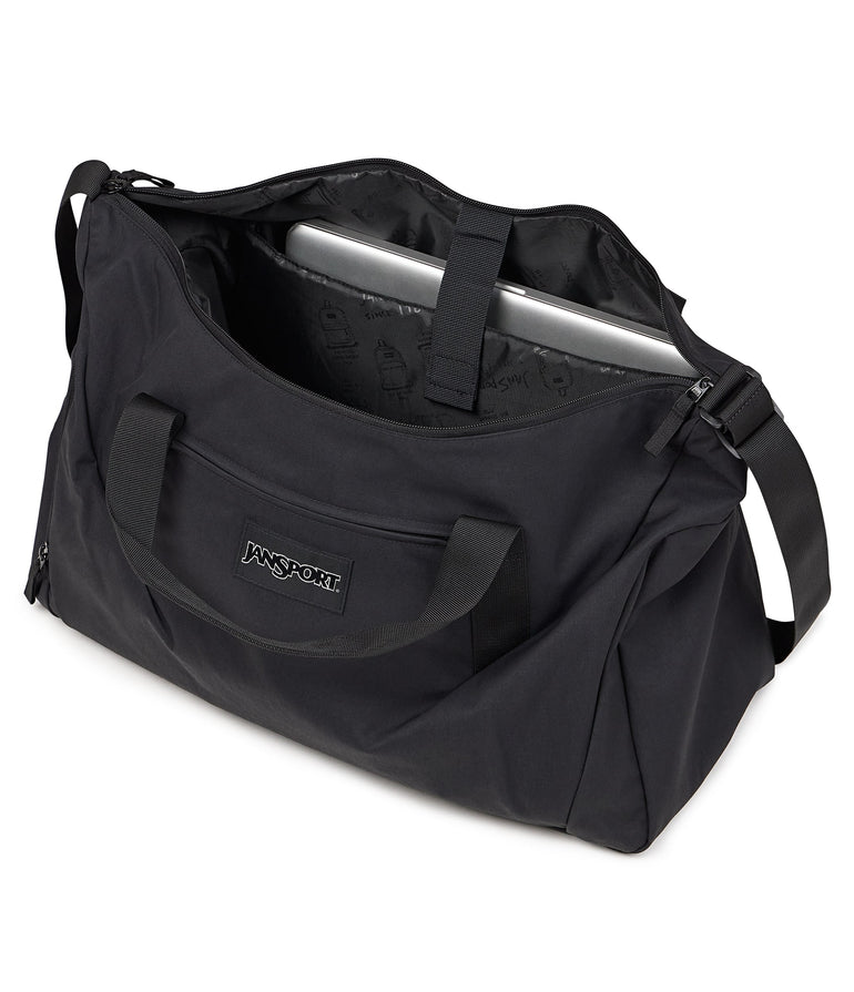 Jansport Duffles Black JanSport Recharge Gym Bag Large - Black
