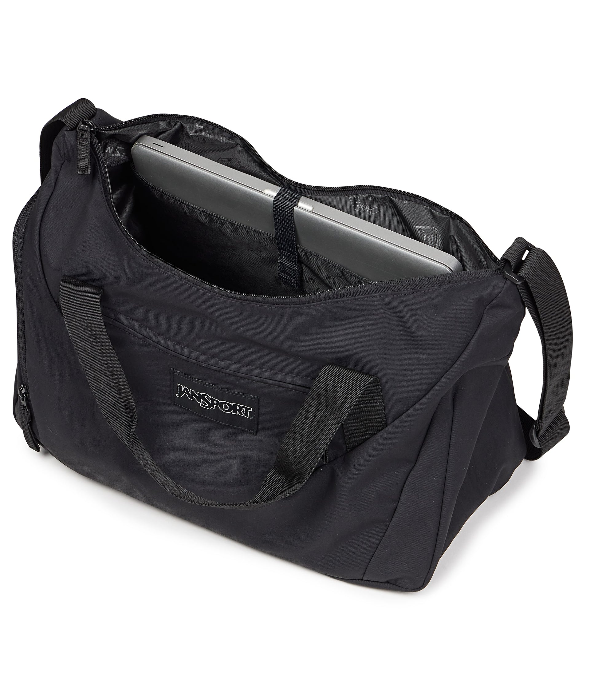 Jansport Duffles Black JanSport Recharge Gym Bag Medium - Black