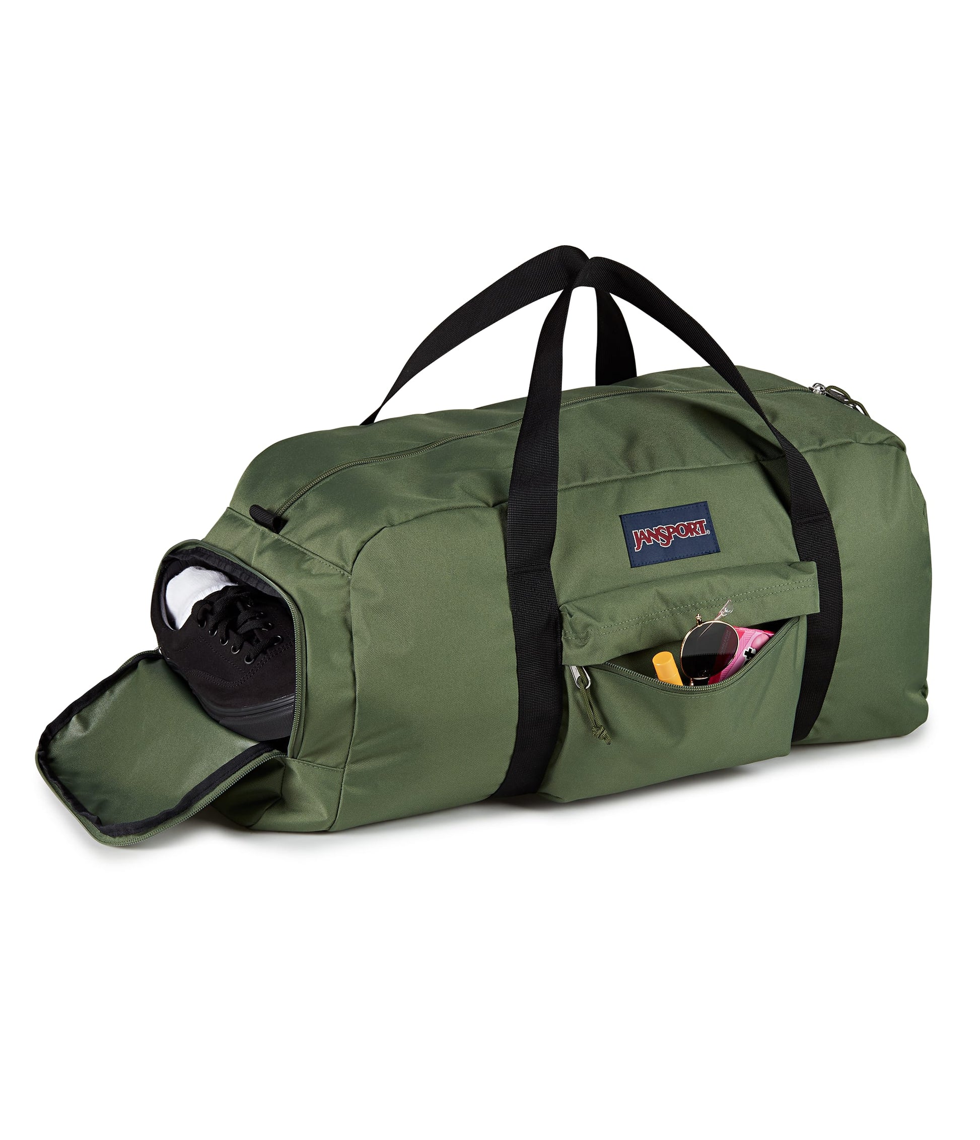 Jansport Duffles Cargo Green JanSport Weekender Large Duffel - Cargo Green