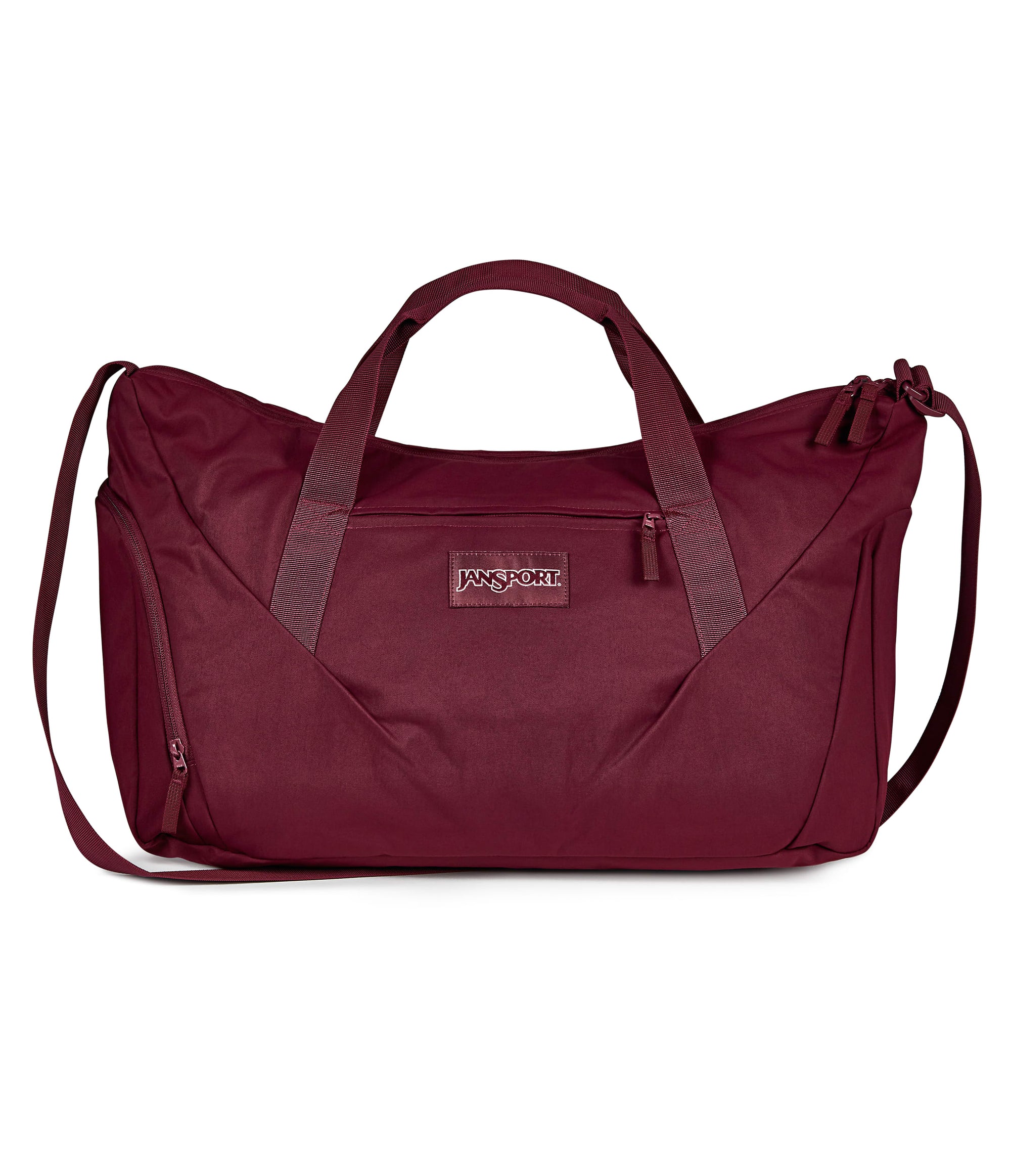 Jansport Duffles Cherry Lacquer JanSport Recharge Gym Bag Large - Cherry Lacquer