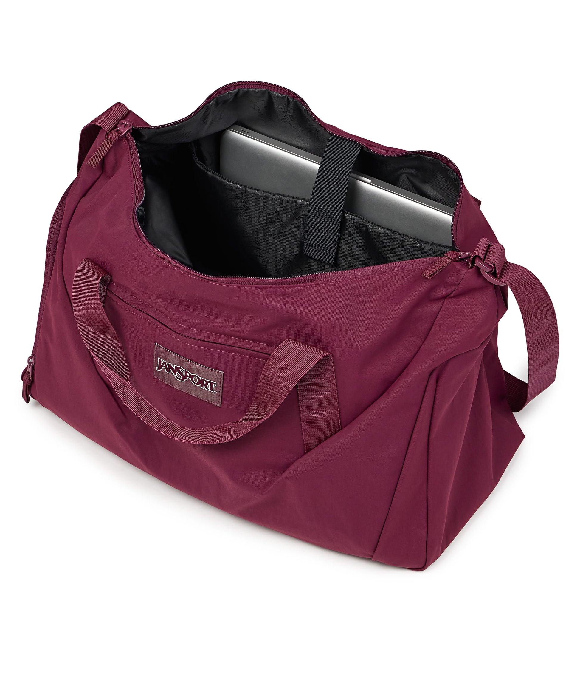 Jansport Duffles Cherry Lacquer JanSport Recharge Gym Bag Large - Cherry Lacquer
