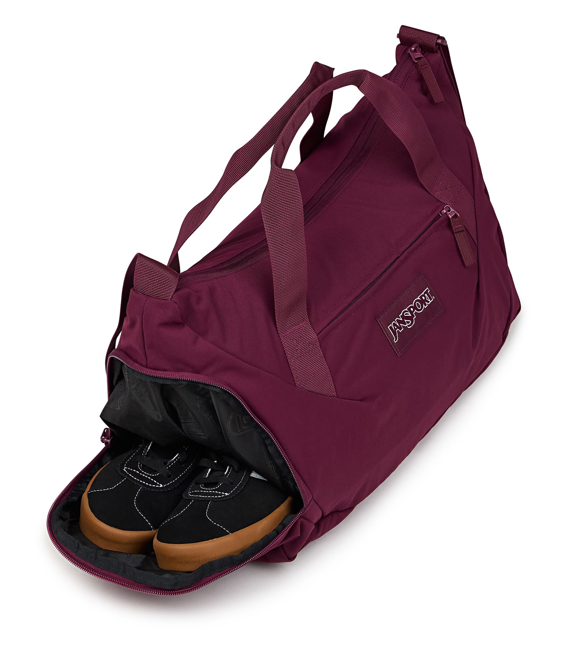 Jansport Duffles Cherry Lacquer JanSport Recharge Gym Bag Medium - Cherry Lacquer