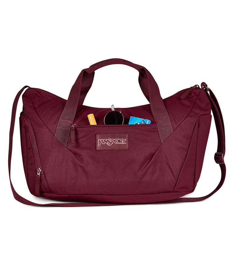 Jansport Duffles Cherry Lacquer JanSport Recharge Gym Bag Medium - Cherry Lacquer
