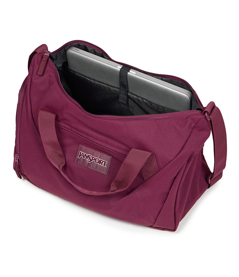 Jansport Duffles Cherry Lacquer JanSport Recharge Gym Bag Medium - Cherry Lacquer