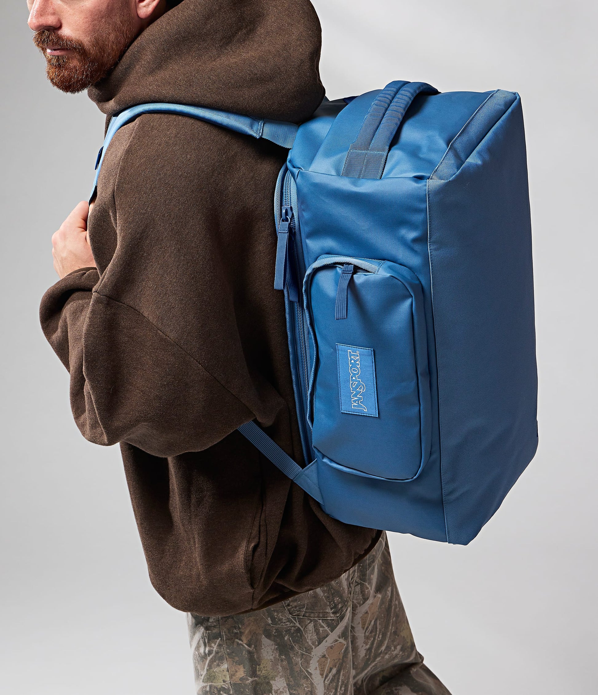 Jansport Duffles Elemental Blue JanSport Good Latitude Convertible Duffel - Elemental Blue
