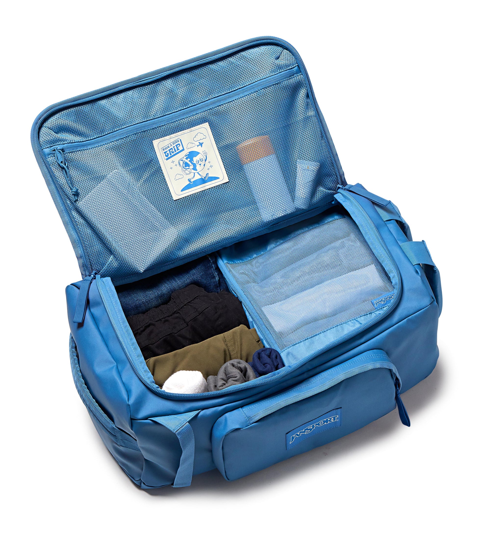Jansport Duffles Elemental Blue JanSport Good Latitude Convertible Duffel - Elemental Blue