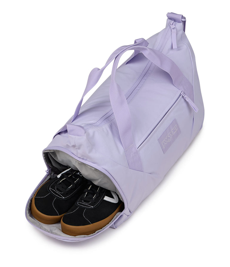 Jansport Duffles Pastel Lilac JanSport Recharge Gym Bag Medium - Pastel Lilac