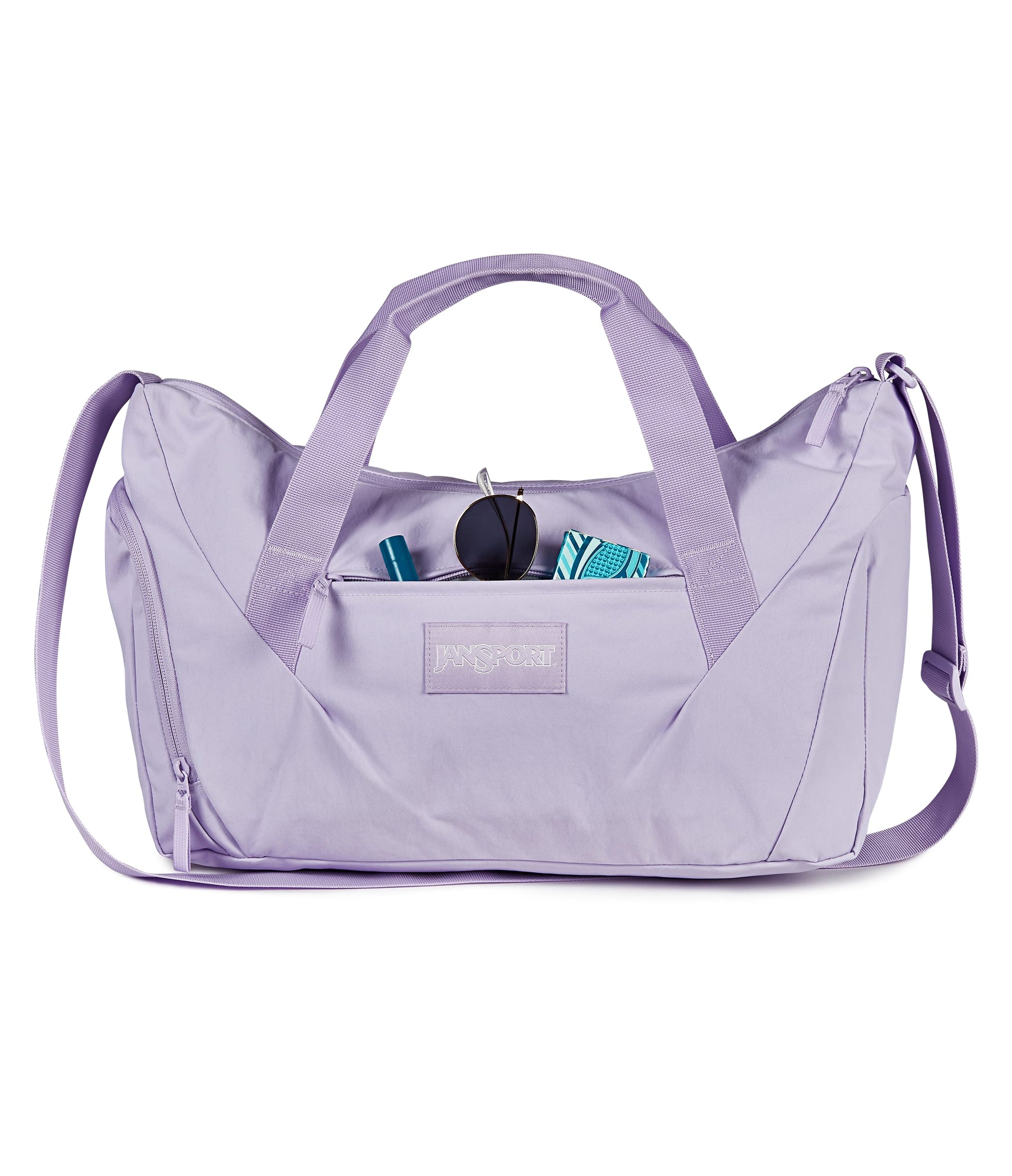 Jansport Duffles Pastel Lilac JanSport Recharge Gym Bag Medium - Pastel Lilac