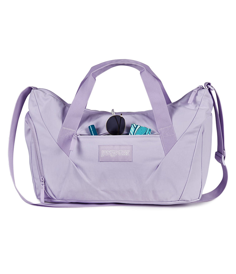 Jansport Duffles Pastel Lilac JanSport Recharge Gym Bag Medium - Pastel Lilac