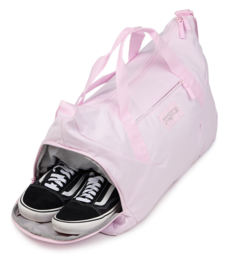 Jansport Duffles Pink Ice JanSport Recharge Gym Bag Large - Pink Ice