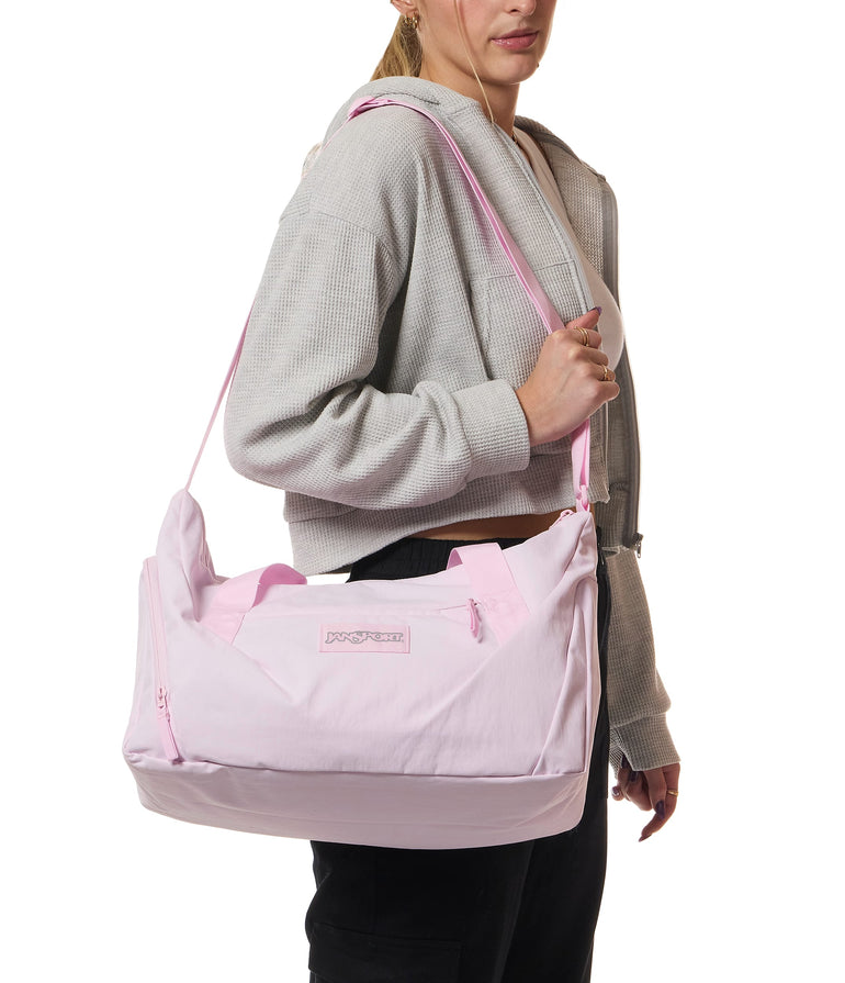 Jansport Duffles Pink Ice JanSport Recharge Gym Bag Medium - Pink Ice