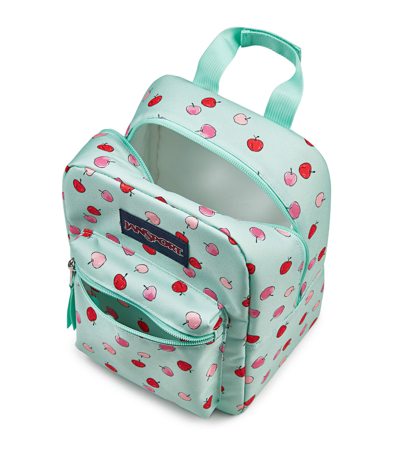 Jansport Lunch Bag Apple Orchard Magic Mint JanSport Big Break Lunch Bag - Apple Orchard Magic Mint