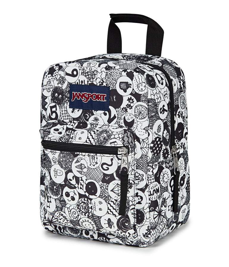 Jansport Lunch Bag Doodle Dots JanSport Big Break Lunch Bag - Doodle Dots