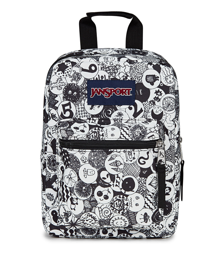 Jansport Lunch Bag Doodle Dots JanSport Big Break Lunch Bag - Doodle Dots