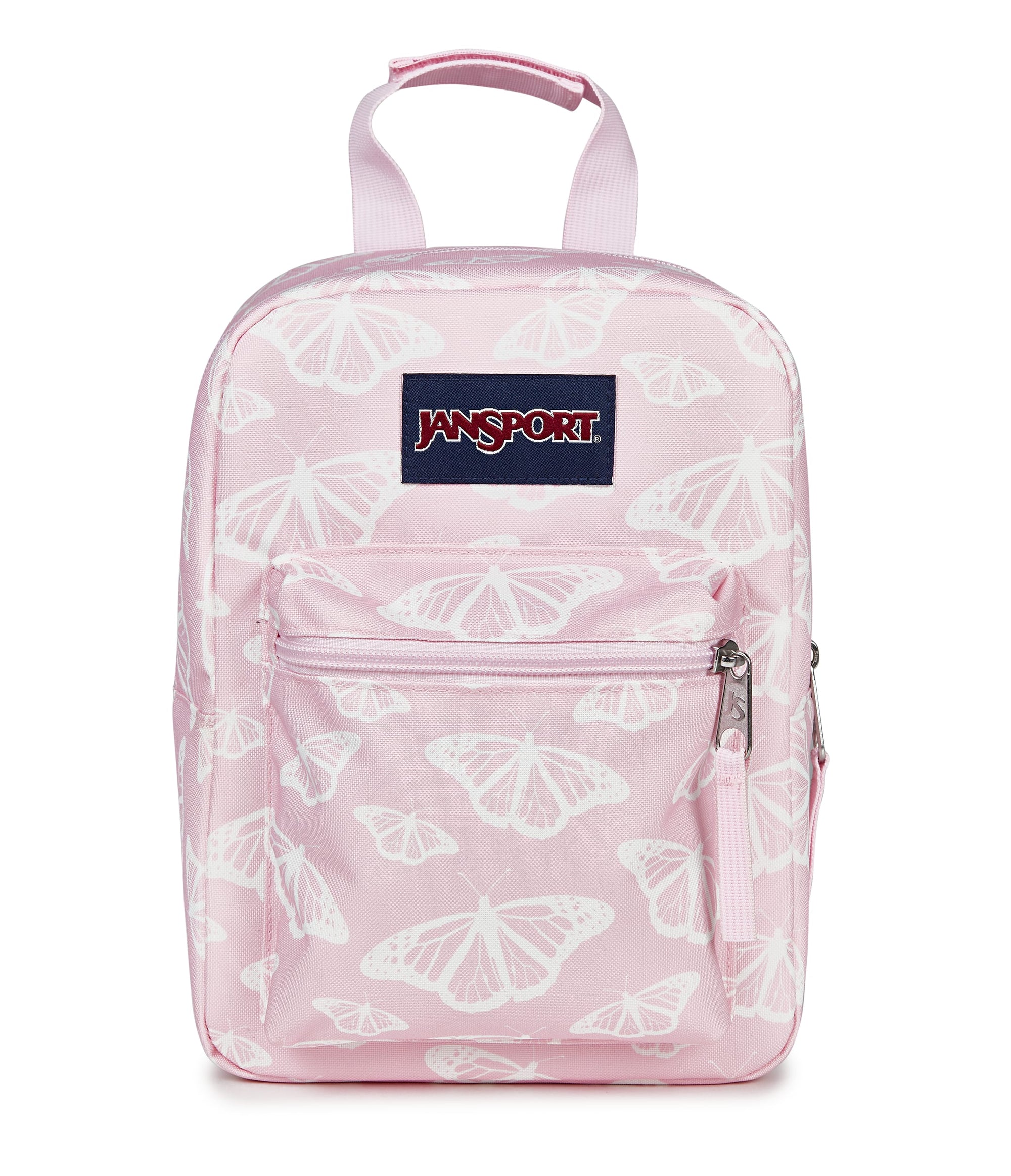 Jansport Lunch Bag Flutter By Pink JanSport Big Break Lunch Bag - Flutter By Pink