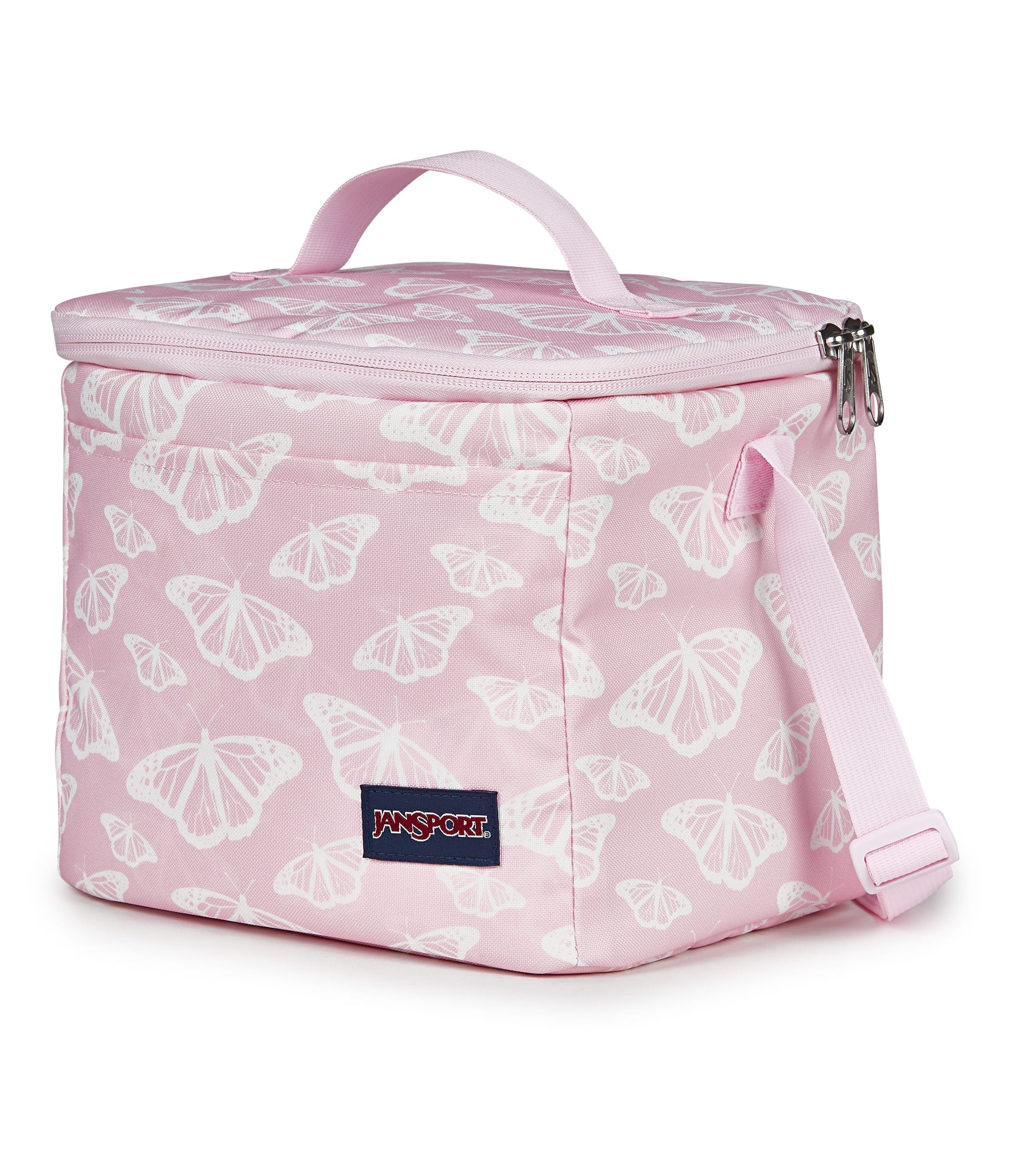 Jansport Lunch Bag Flutter By Pink JanSport Super Snack Lunch Bag - Flutter By Pink