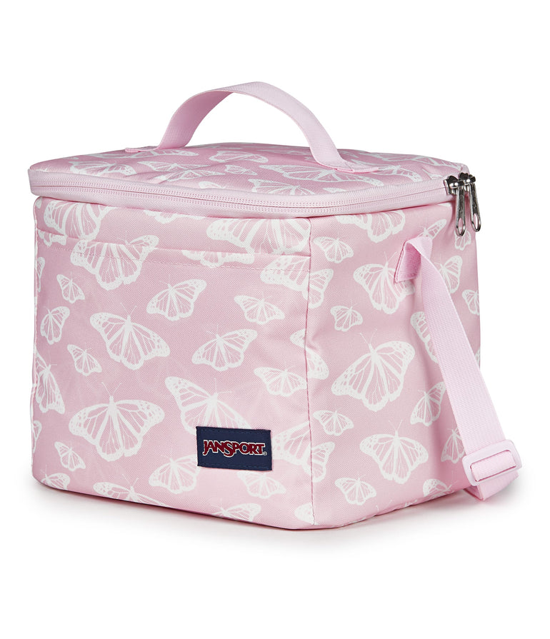 Jansport Lunch Bag Flutter By Pink JanSport Super Snack Lunch Bag - Flutter By Pink