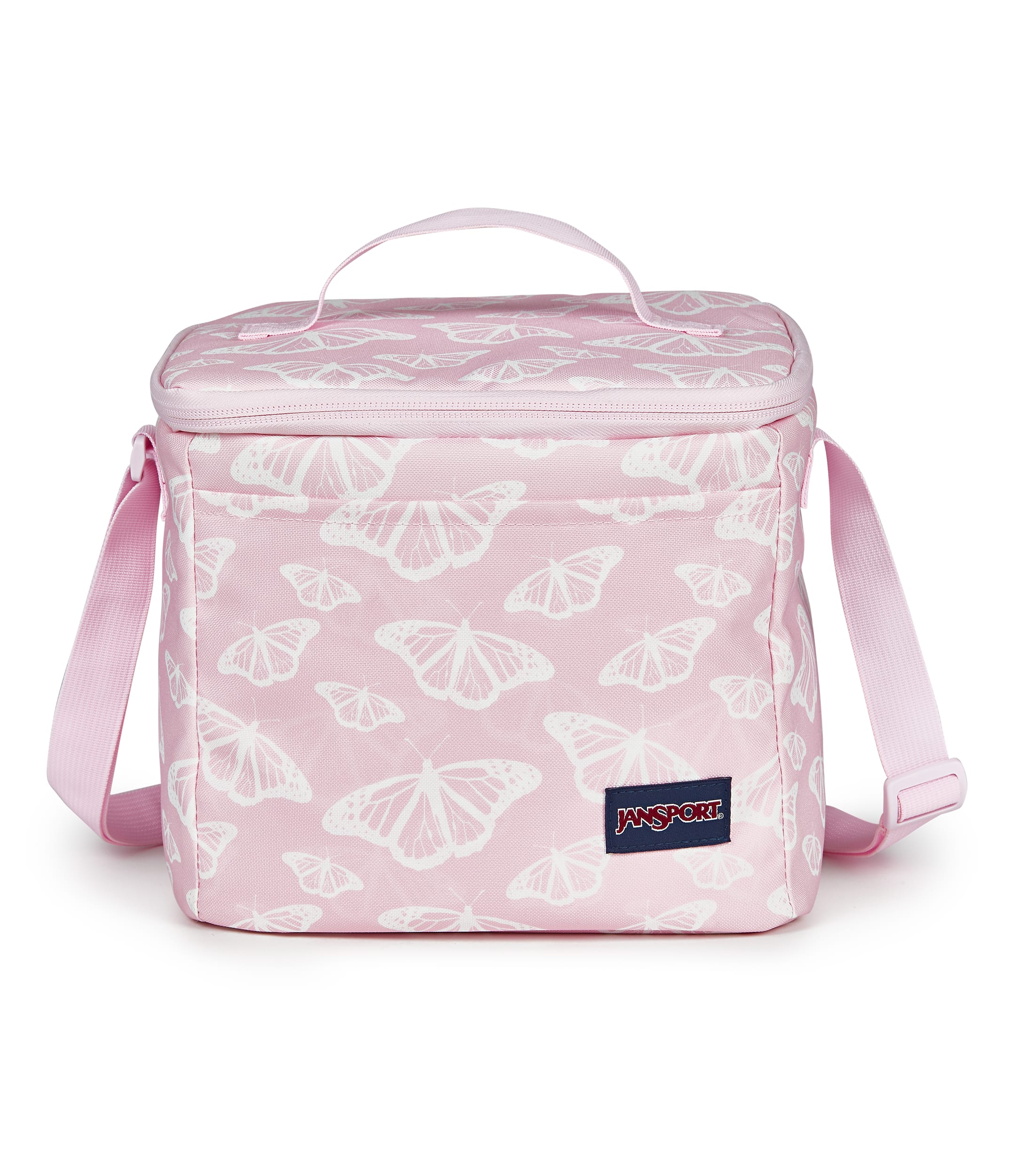 Jansport Lunch Bag Flutter By Pink JanSport Super Snack Lunch Bag - Flutter By Pink