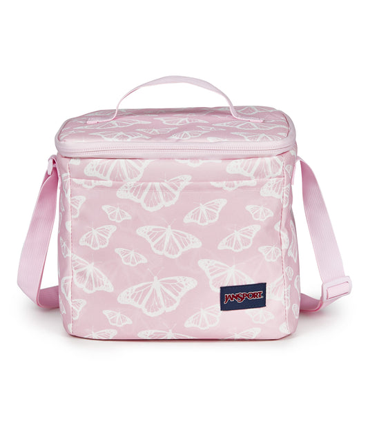 Jansport Lunch Bag Flutter By Pink JanSport Super Snack Lunch Bag - Flutter By Pink