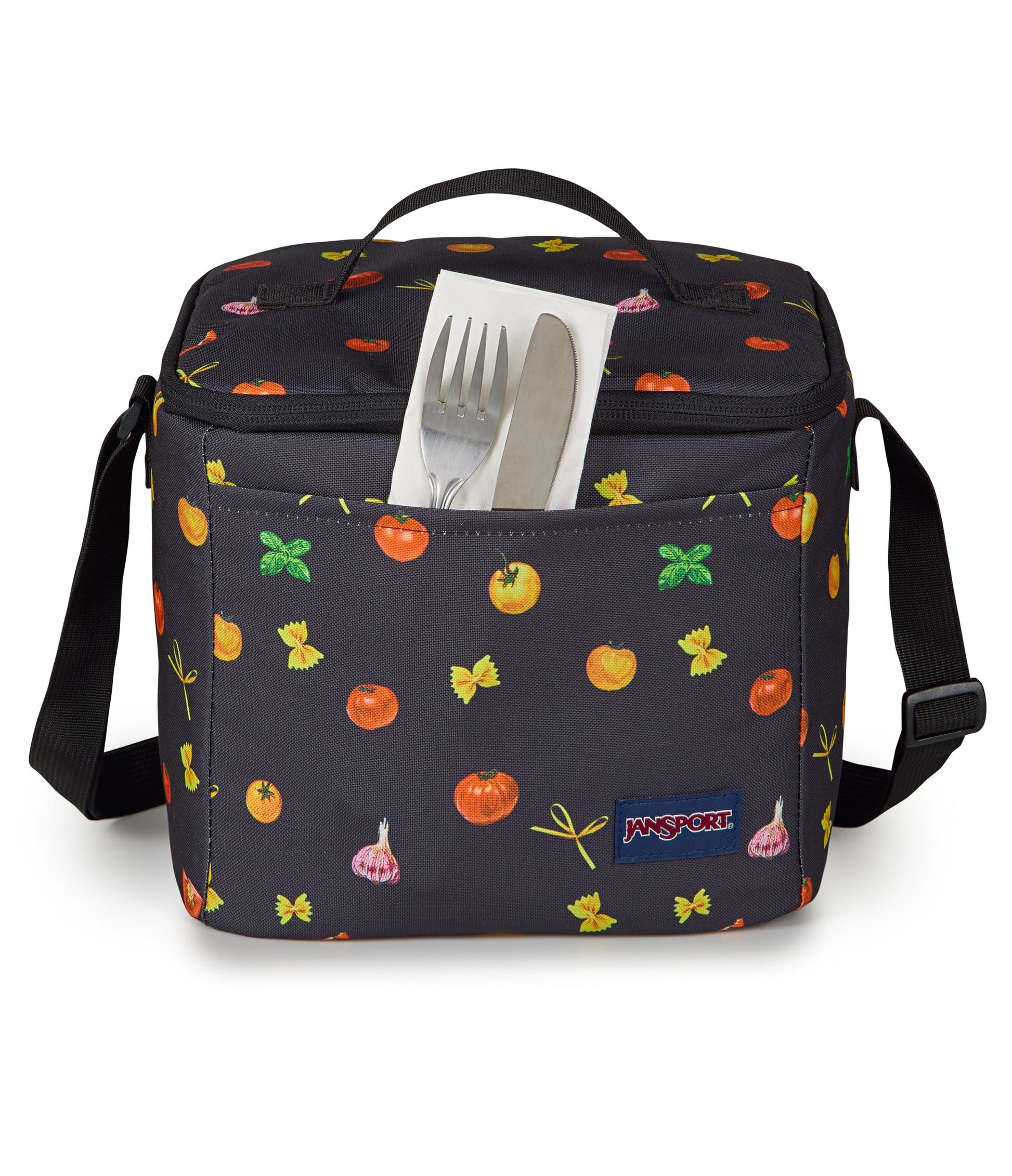Jansport Lunch Bag Pasta Party JanSport Super Snack Lunch Bag - Pasta Party