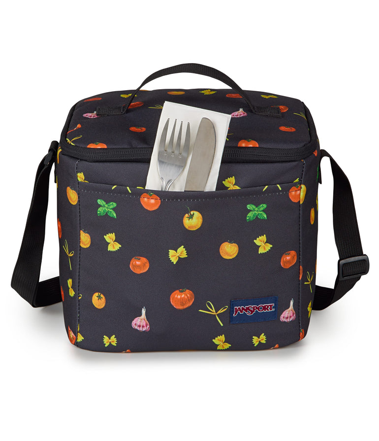 Jansport Lunch Bag Pasta Party JanSport Super Snack Lunch Bag - Pasta Party