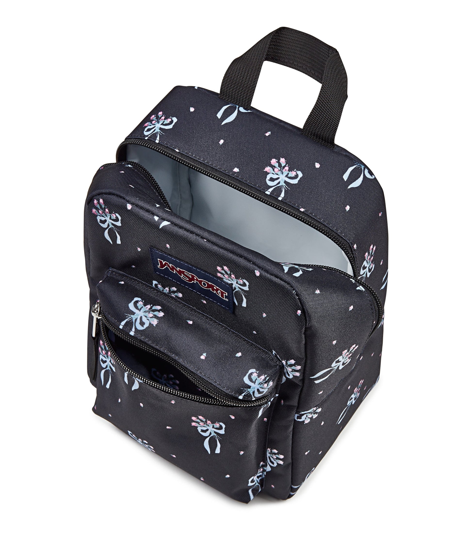 Jansport Lunch Bag Pastel Petals Black JanSport Big Break Lunch Bag - Pastel Petals Black