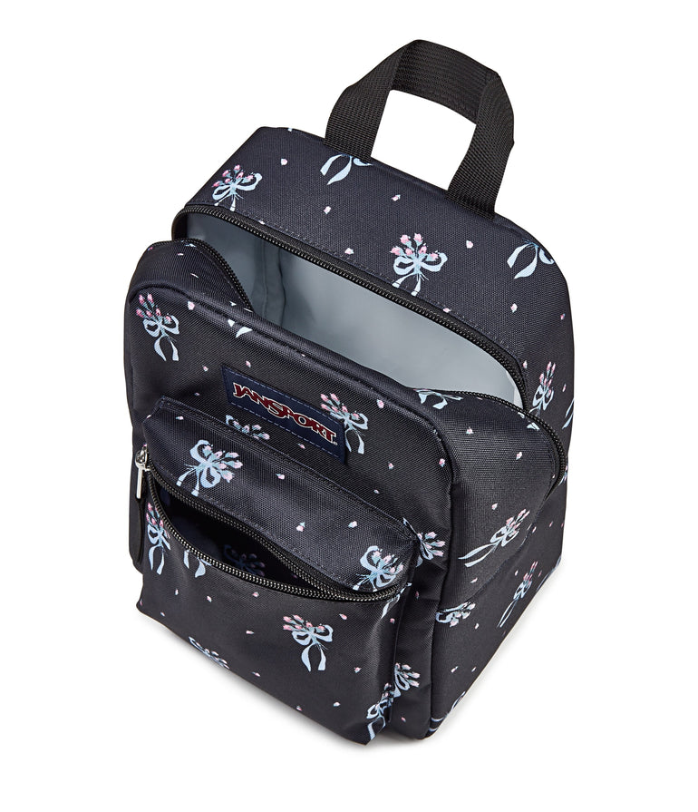 Jansport Lunch Bag Pastel Petals Black JanSport Big Break Lunch Bag - Pastel Petals Black