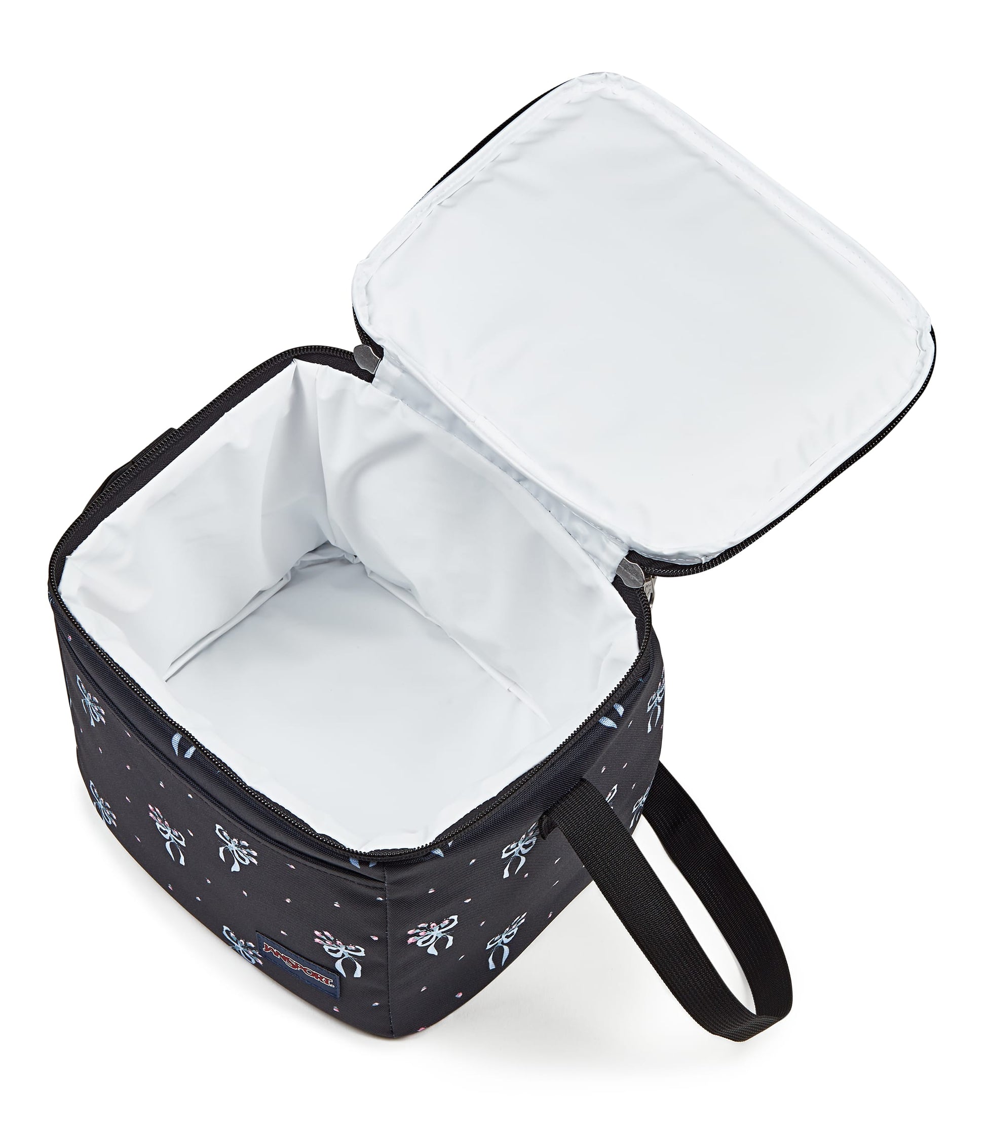 Jansport Lunch Bag Pastel Petals Black JanSport Super Snack Lunch Bag - Pastel Petals Black