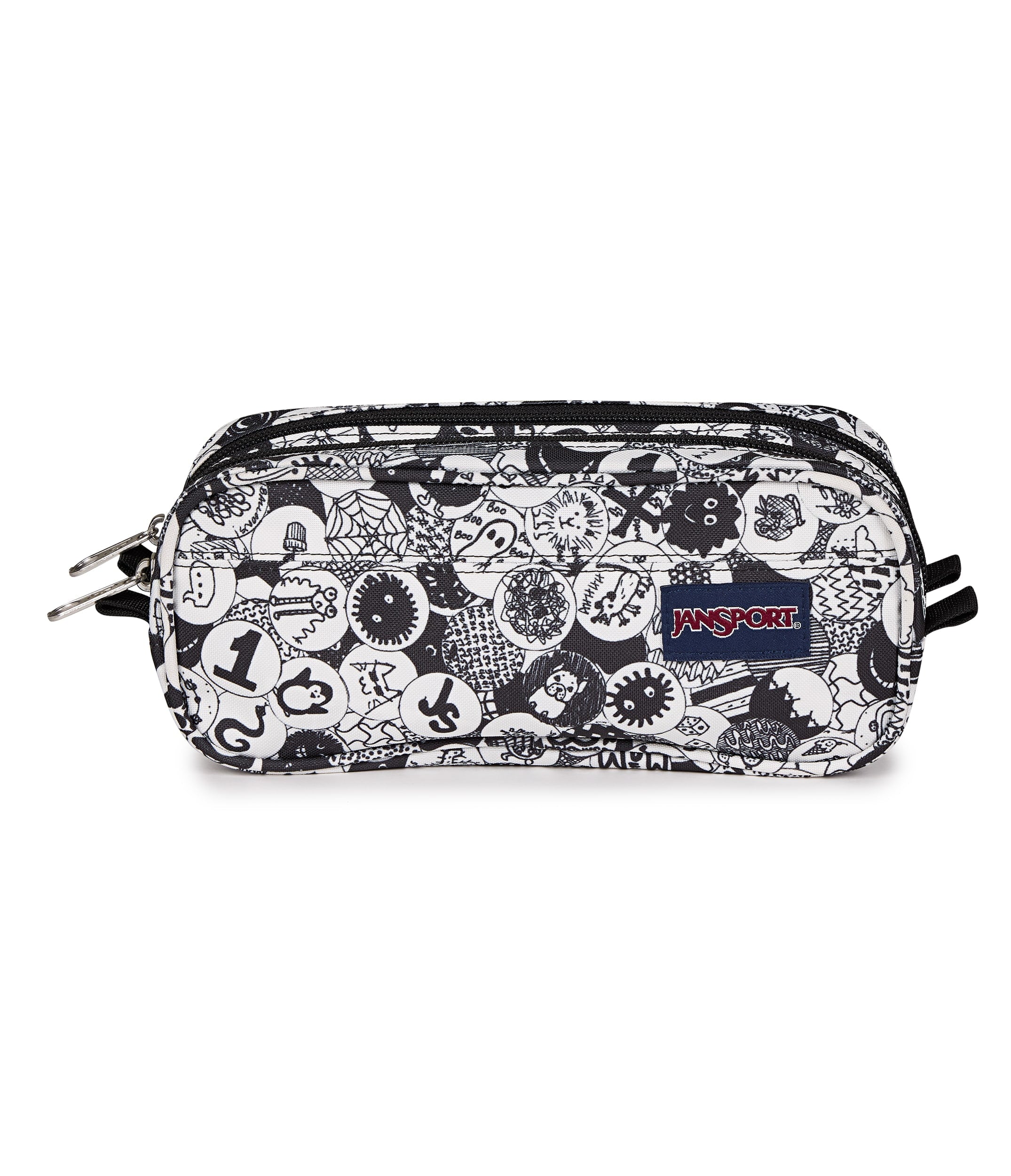 Jansport Pencil Case Doodle Dots JanSport Large Accessory Pouch - Doodle Dots