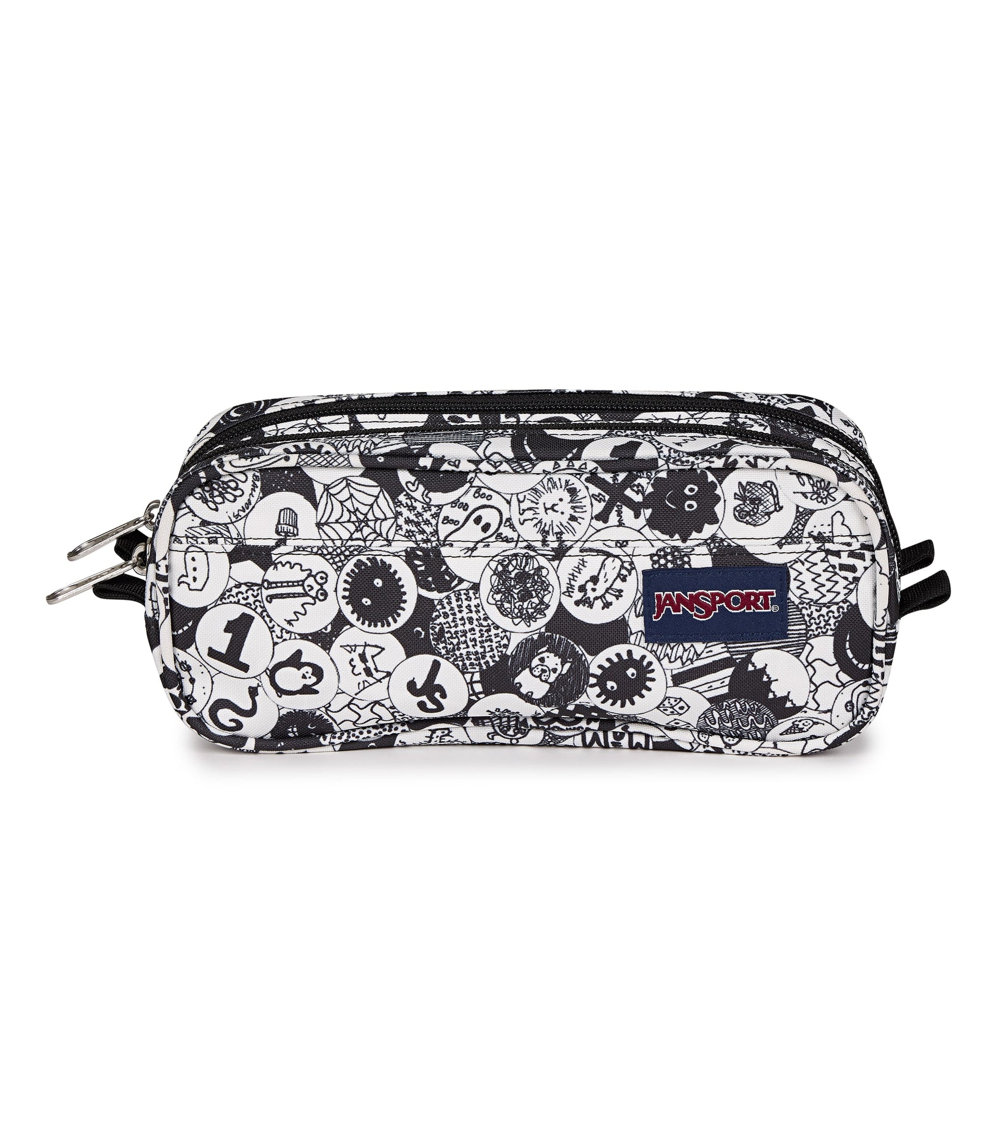 Jansport Pencil Case Doodle Dots JanSport Large Accessory Pouch - Doodle Dots