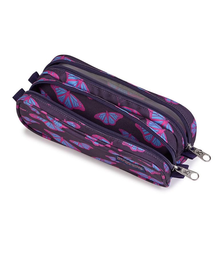 Jansport Pencil Case Flutter By Purple JanSport Large Accessory Pouch - Flutter By Purple